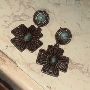 turquoise earrings